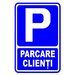 Indicator pentru parcare clienti
